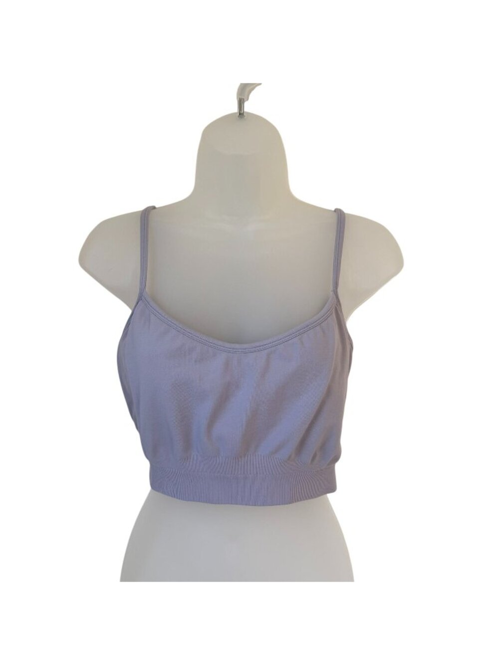 Athleta Renew D-DD Sports Bra Lavender Racerback Women's XL Yoga Workout